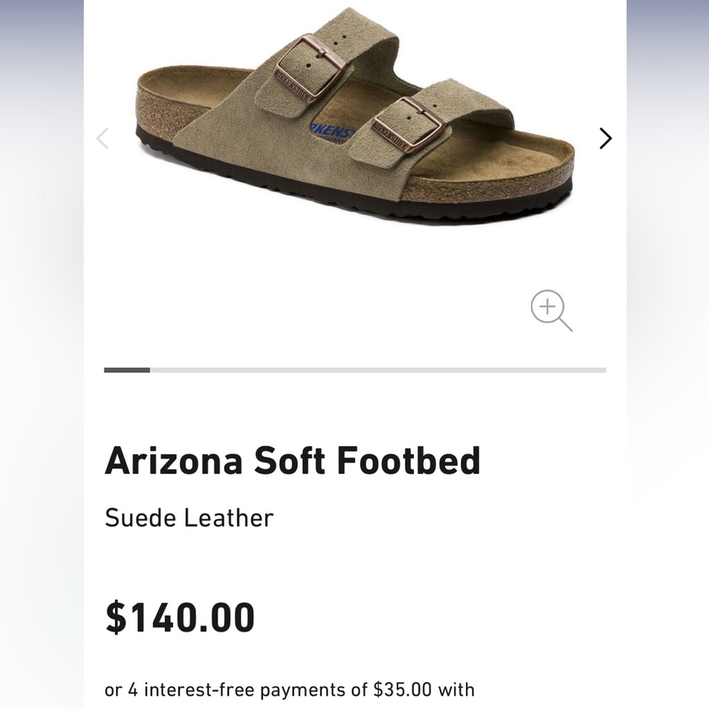 Birkenstock Arizona Size 37